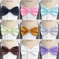 XGVOKH mężczyźni krawaty moda Butterfly Party muszka ślubna dla chłopców dziewcząt cukierki Solid Color Bowknot akcesoria hurtowe Bowtie 3